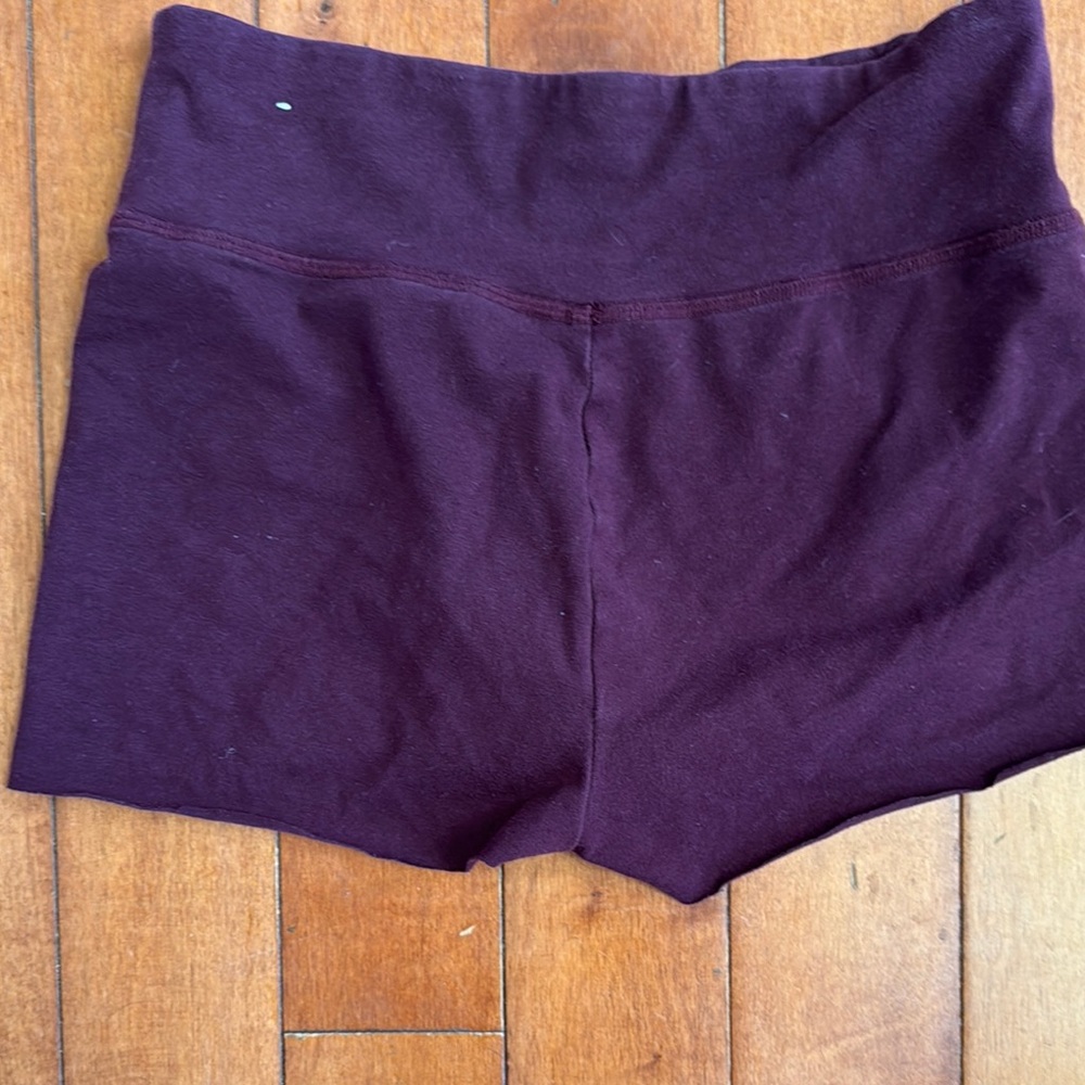 Aerie Women's Athletic Shorts - Dark Purple - Picture 4 of 5